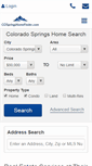 Mobile Screenshot of cospringshomefinder.com